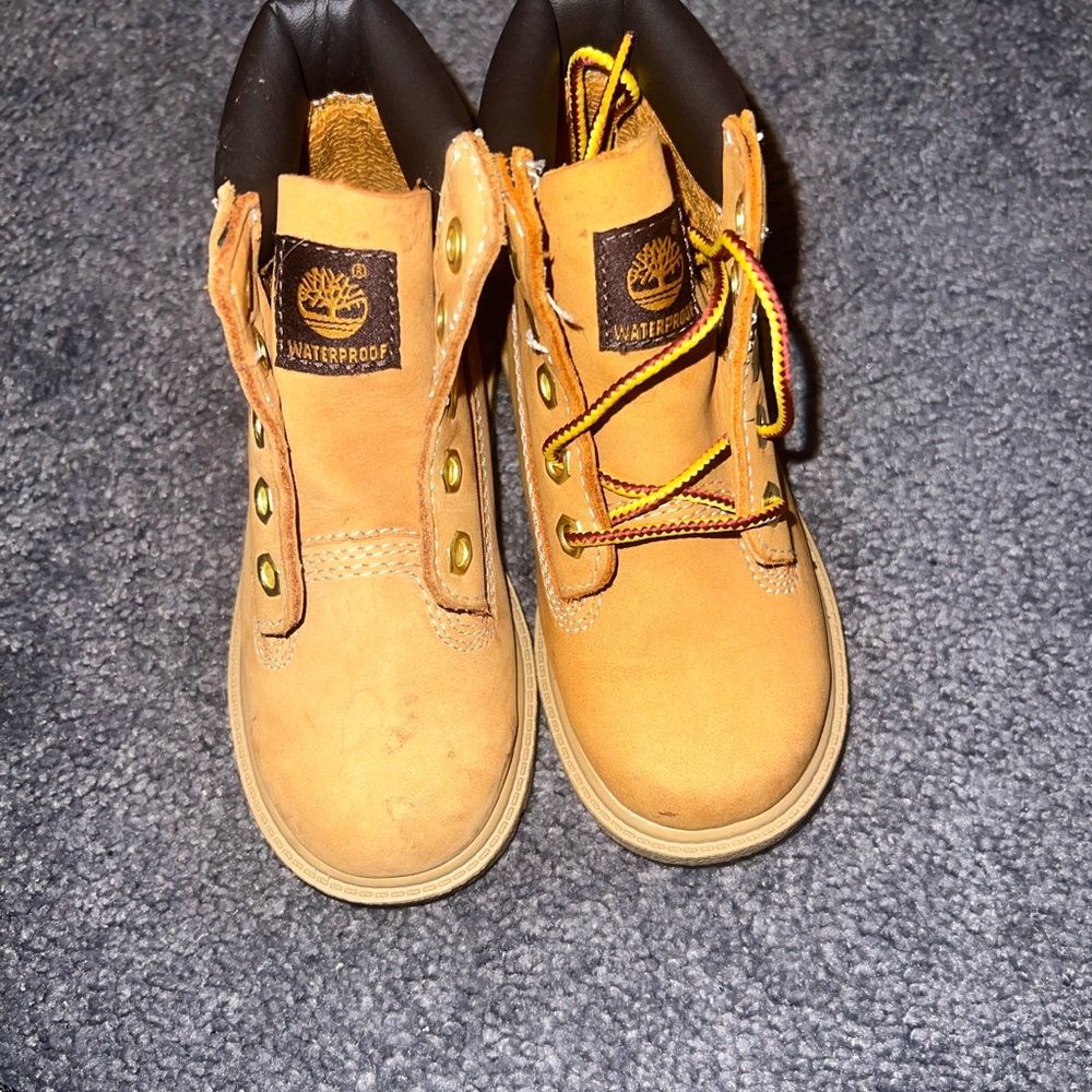 Timberland Kids Tan Waterproof Boots